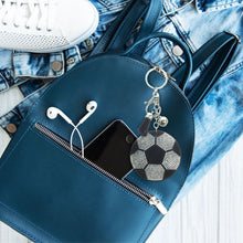 Load image into Gallery viewer, Soccer Ball Keychain Bag Charm
