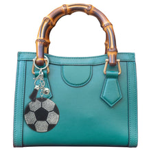 Load image into Gallery viewer, Soccer Ball Keychain Bag Charm

