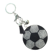 Load image into Gallery viewer, Soccer Ball Keychain Bag Charm
