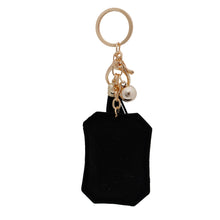 Load image into Gallery viewer, C Black Keychain Bag Charm

