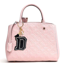 Load image into Gallery viewer, D Black Keychain Bag Charm
