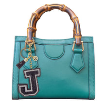 Load image into Gallery viewer, J Black Keychain Bag Charm
