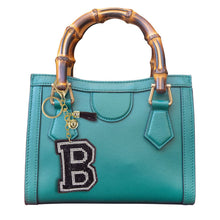 Load image into Gallery viewer, B Black Keychain Bag Charm
