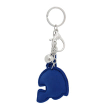 Load image into Gallery viewer, Clear Football Helmet Keychain Bag Charm
