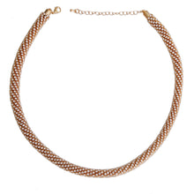 Load image into Gallery viewer, Gold Lux Casting Tube Necklace
