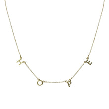 Load image into Gallery viewer, HOPE Station Gold Necklace
