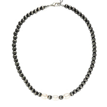Load image into Gallery viewer, Freshwater Pearl Faux Navajo Necklace
