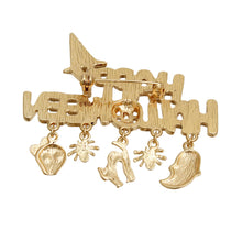 Load image into Gallery viewer, Happy Halloween Charm Brooch
