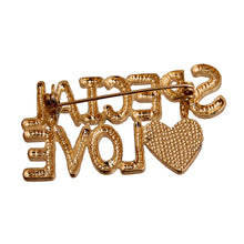 Load image into Gallery viewer, Gold SPECIAL LOVE Pin
