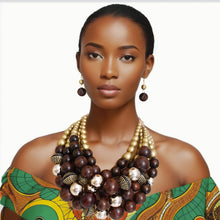Load image into Gallery viewer, Artisanal Chic Brown Wood Set
