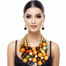 Load image into Gallery viewer, Artisanal Chic Multi-Color Wood Set
