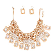 Load image into Gallery viewer, Gilded Gold Chain Marble Ensemble
