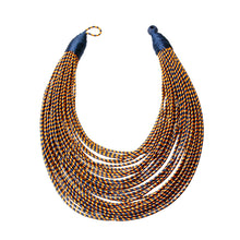 Load image into Gallery viewer, Tribal Layered Wrapped Necklace
