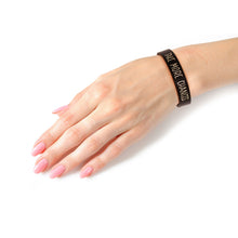 Load image into Gallery viewer, TAKE MORE CHANCES Black Bracelet

