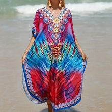 Load image into Gallery viewer, Tribal Boho Cover Up Dress
