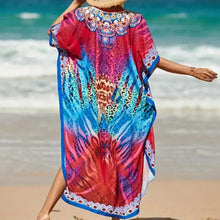 Load image into Gallery viewer, Tribal Boho Cover Up Dress
