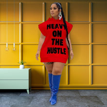 Load image into Gallery viewer, Red 3XL Mini Hoodie Dress
