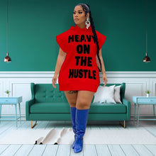 Load image into Gallery viewer, Red 4XL Mini Hoodie Dress
