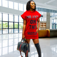 Load image into Gallery viewer, Red 3XL Mini Hoodie Dress
