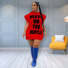 Load image into Gallery viewer, Red 5XL Mini Hoodie Dress
