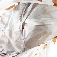 Load image into Gallery viewer, White Brown 3XL Jumpsuit
