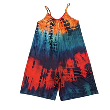 Load image into Gallery viewer, Rainbow XXL Cami Shorts Jumpsuit
