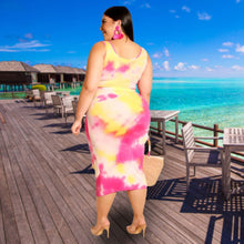 Load image into Gallery viewer, Fuchsia 5XL Skirt Tank Set
