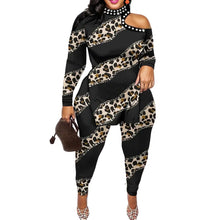 Load image into Gallery viewer, Leopard 0XL Top Pants Set

