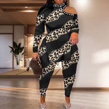 Load image into Gallery viewer, Leopard 3XL Top Pants Set
