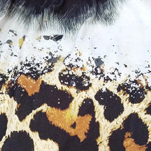 Load image into Gallery viewer, Leopard 4XL Beautiful Crazy Shorts Set
