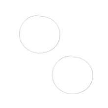 Load image into Gallery viewer, Silver Jumbo Hoop 3 Pcs Set
