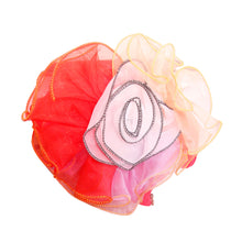 Load image into Gallery viewer, Fuchsia Pleated Ruffle Rhinestone Turban
