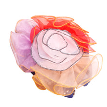 Load image into Gallery viewer, Royal Blue Pleated Ruffle Rhinestone Turban
