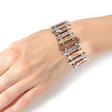 Load image into Gallery viewer, Mixed Metal Beach Happy Place Bracelet
