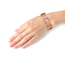 Load image into Gallery viewer, Mixed Metal Square Bracelet
