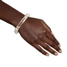 Load image into Gallery viewer, Pearl Gold Love You Mama Bracelet
