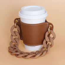 Load image into Gallery viewer, Luxury Brown Sleeve Cup Holder
