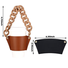 Load image into Gallery viewer, Luxury Cream Sleeve Cup Holder
