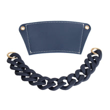 Load image into Gallery viewer, Luxury Navy Sleeve Cup Holder
