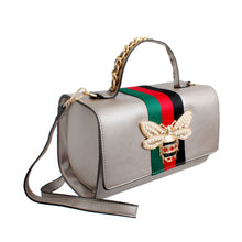 Load image into Gallery viewer, Dark Silver Boxy Satchel Designer Set
