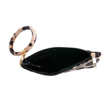 Load image into Gallery viewer, Brown and Black Fur Animal Wristlet

