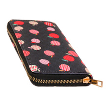 Load image into Gallery viewer, Black Apple Designer Woven Wallet
