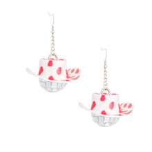 Load image into Gallery viewer, Pink Cowgirl Disco Ball Earrings
