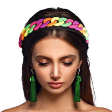 Load image into Gallery viewer, Rainbow Chain Link Headband
