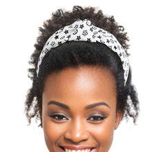 Load image into Gallery viewer, White Floral Monogram Headband
