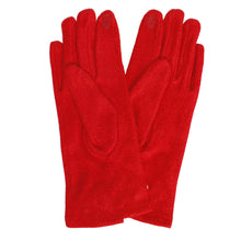 Load image into Gallery viewer, Gloves Red Pearl Ladies Gloves for Women
