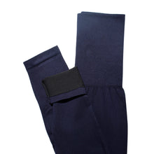 Load image into Gallery viewer, Navy Plus Size High Waist Leggings- 33-39 inch
