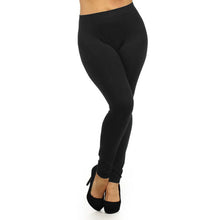 Load image into Gallery viewer, Black Seamless Full Length Leggings
